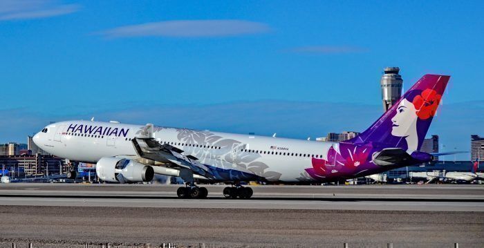 Hawaiian Airlines in Vegas