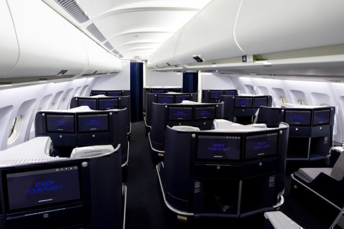 New Air France Airbus A330 Cabin Bound For Asia