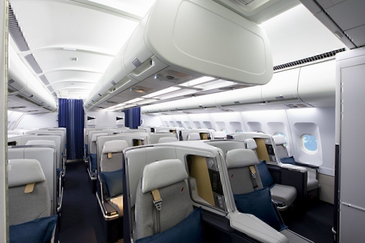 Air France New A330 Business cabin