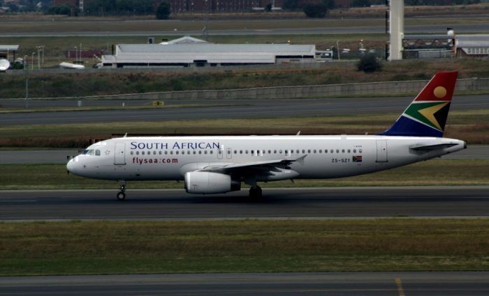 South African Airways A320
