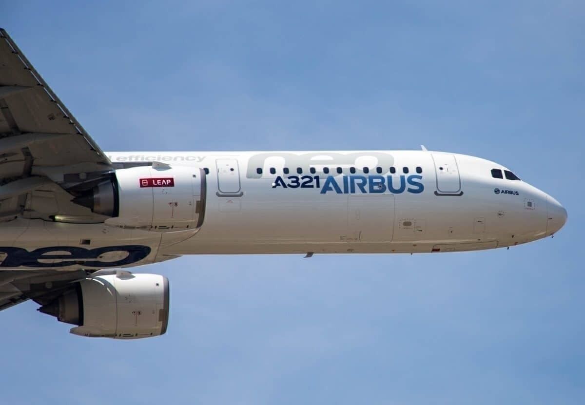 Airbus A321neo front end