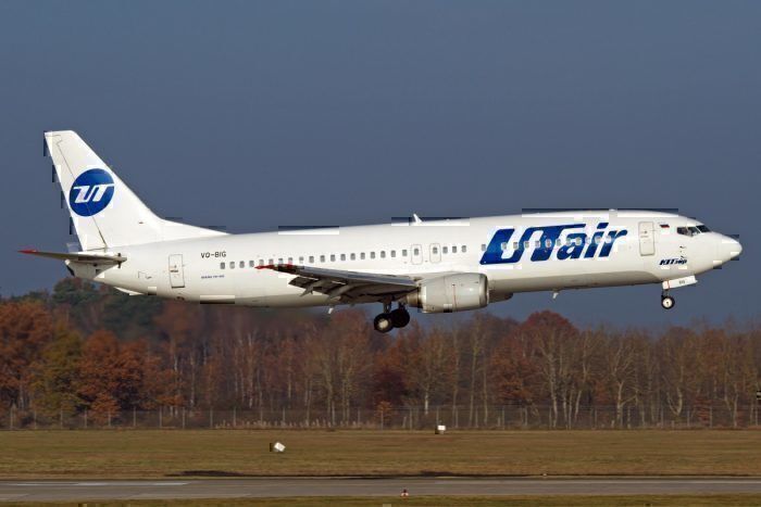 UTair Boeing 737-800 air conditioning