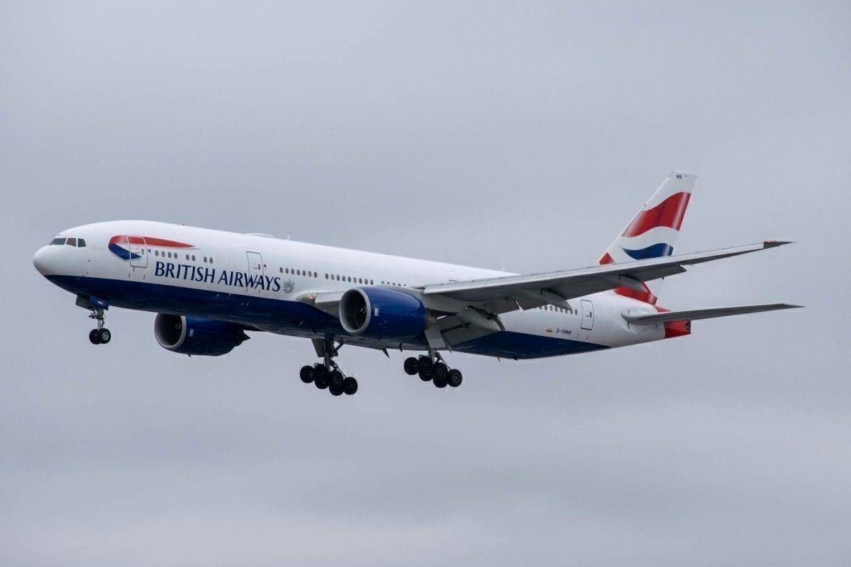 British Airways Boeing 777 Club World
