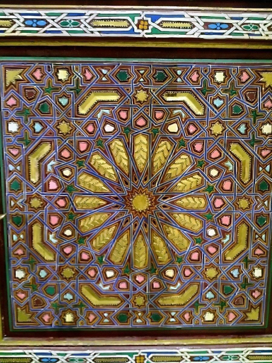 AGA lounge door mosaic 
