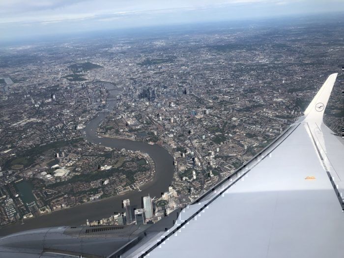 london from air