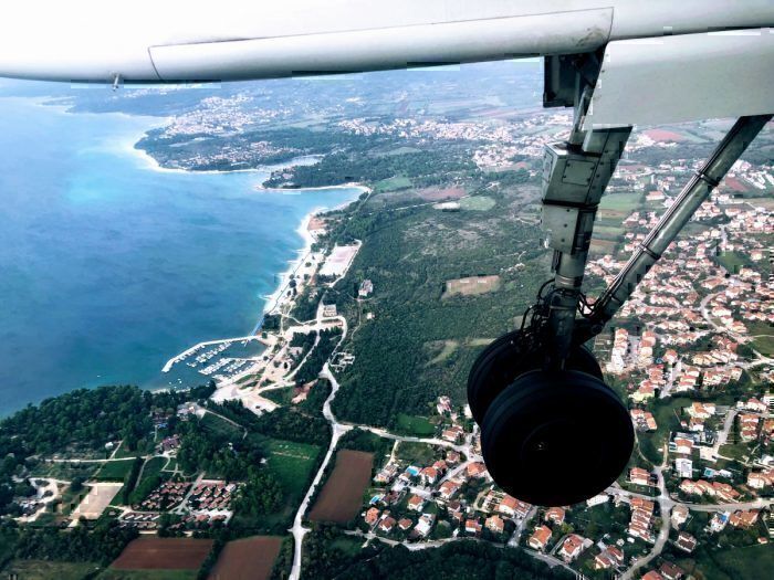 Croatia from air