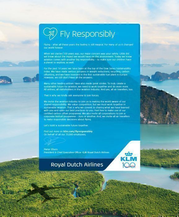 KLM Open Letter
