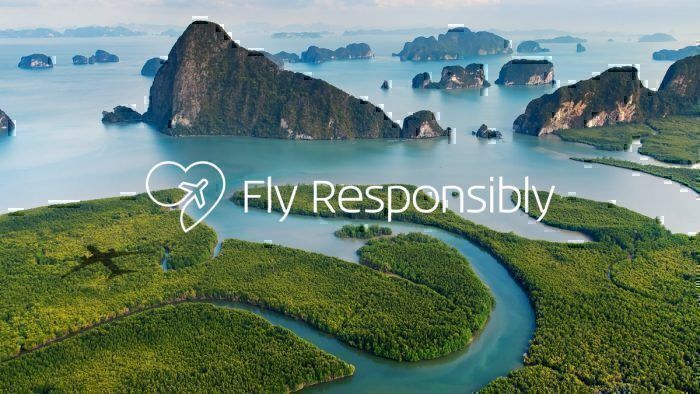 KLM fly responsibly campaign