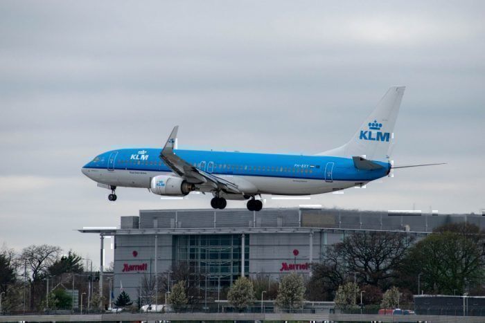 KLM Boeing 737 Amsterdam