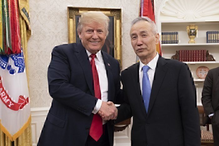 President Trump Talks Trade with the Vice Premier of the People's Republic of China, Liu He