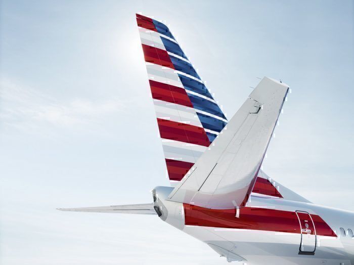 American Airlines tail fin