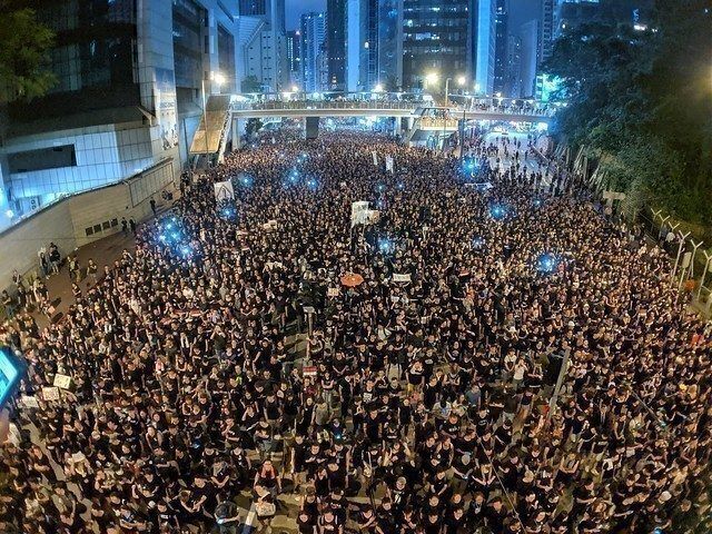 street protests Hong Kong