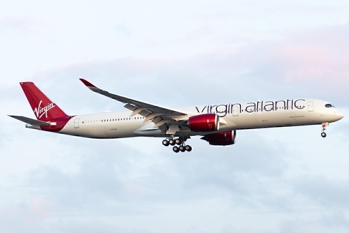 Virgin Atlantic, Airbus A350, Los Angeles