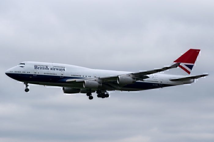 British Airways Boeing 747 Negus