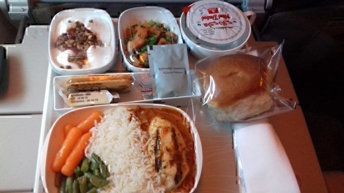 Emirates meal