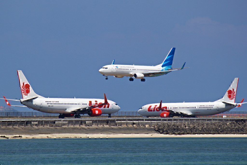 Garuda and Lion 737 