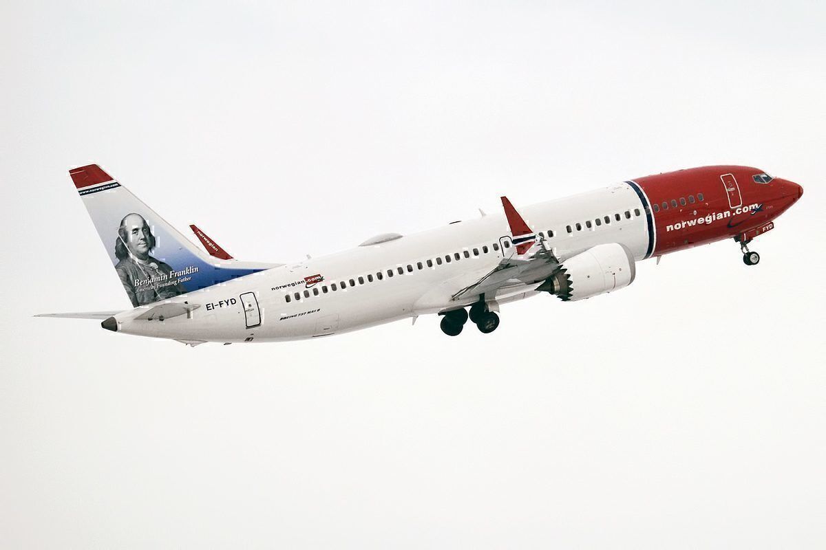 Norwegian, EI-FYD, Boeing 737-8 MAX 