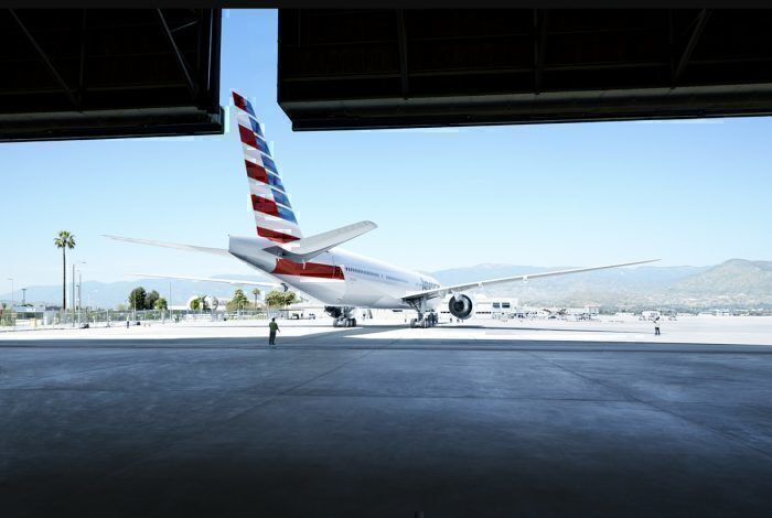 American Airlines hangar concept