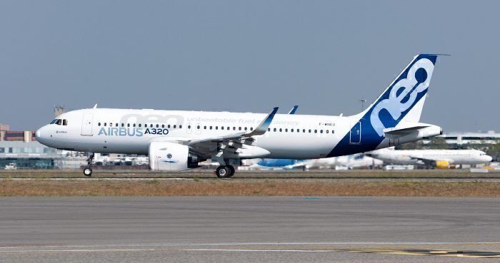 A320neo on taxiway