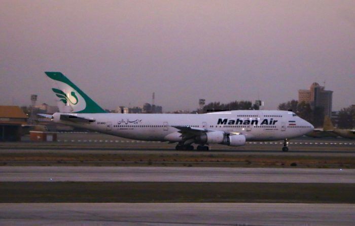 Mahan Airlines Boeing 747