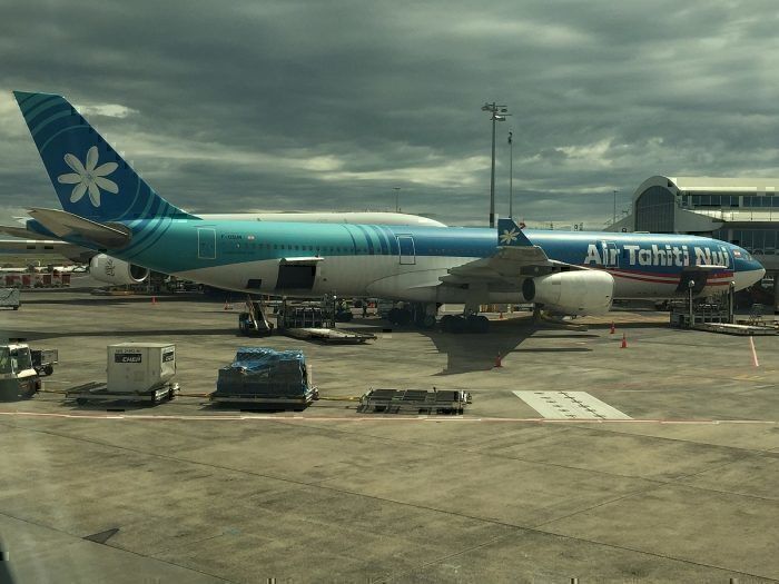 Air Tahiti Nui A340 at gate