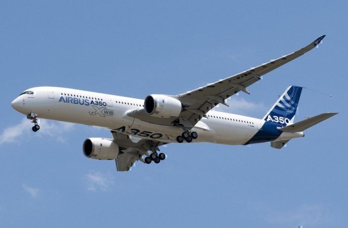 An Airbus A350