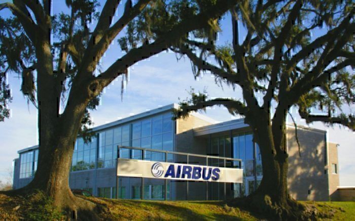 The Airbus facility in Mobile, Alabama