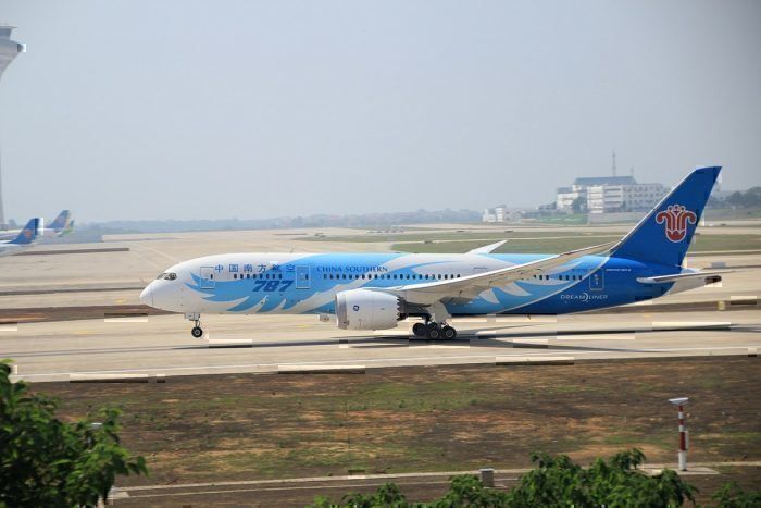 A China Southern Boeing 787