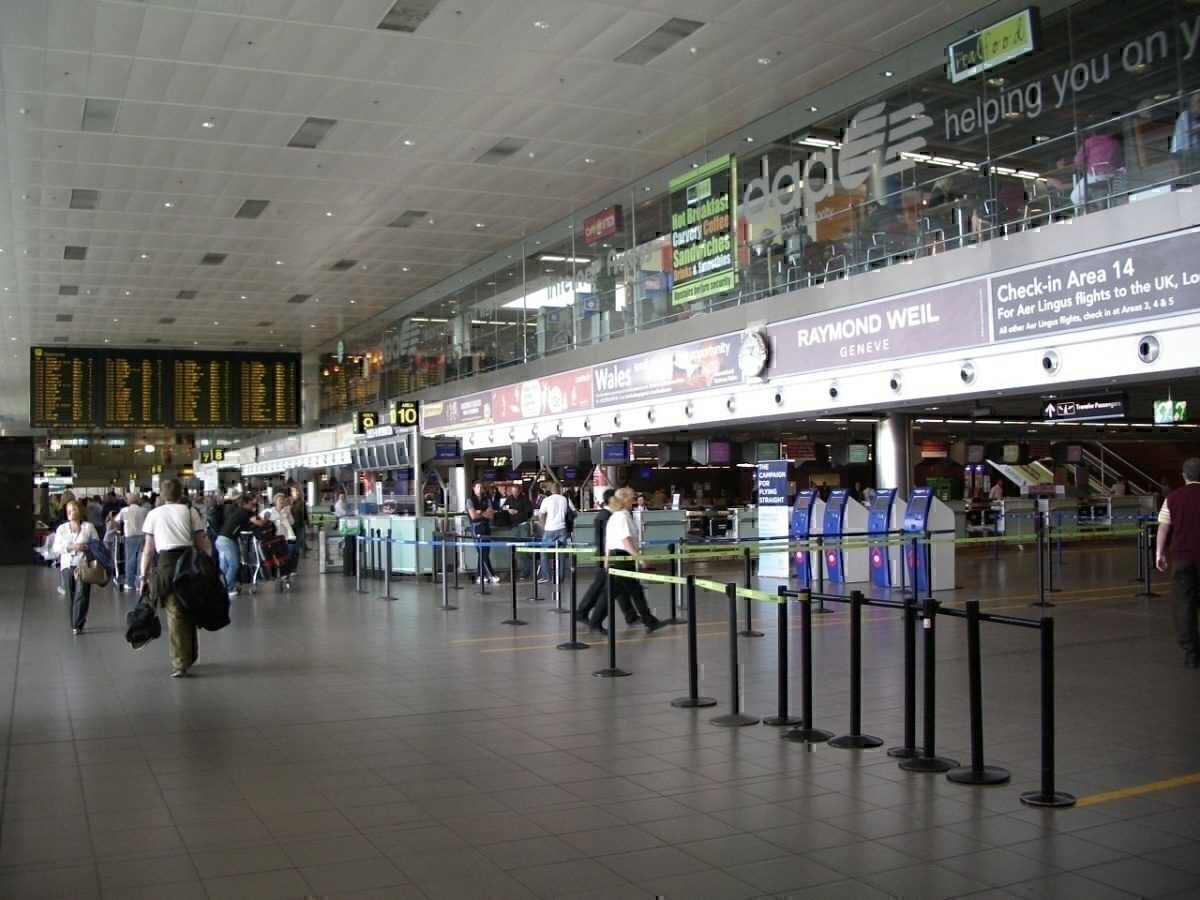 Dublin Airport Terminal 1 Departures Level