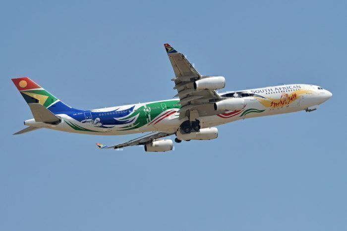 A South African Airways Airbus A340