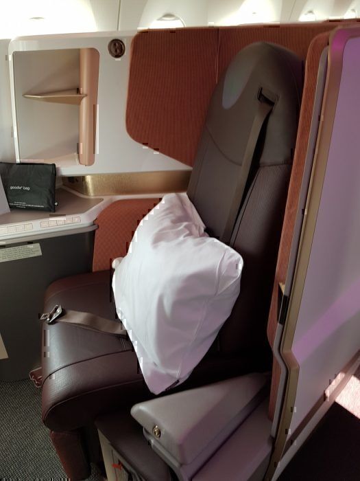 Virgin Atlantic Airbus A350 Upper Class Seat Review And Guide 6261