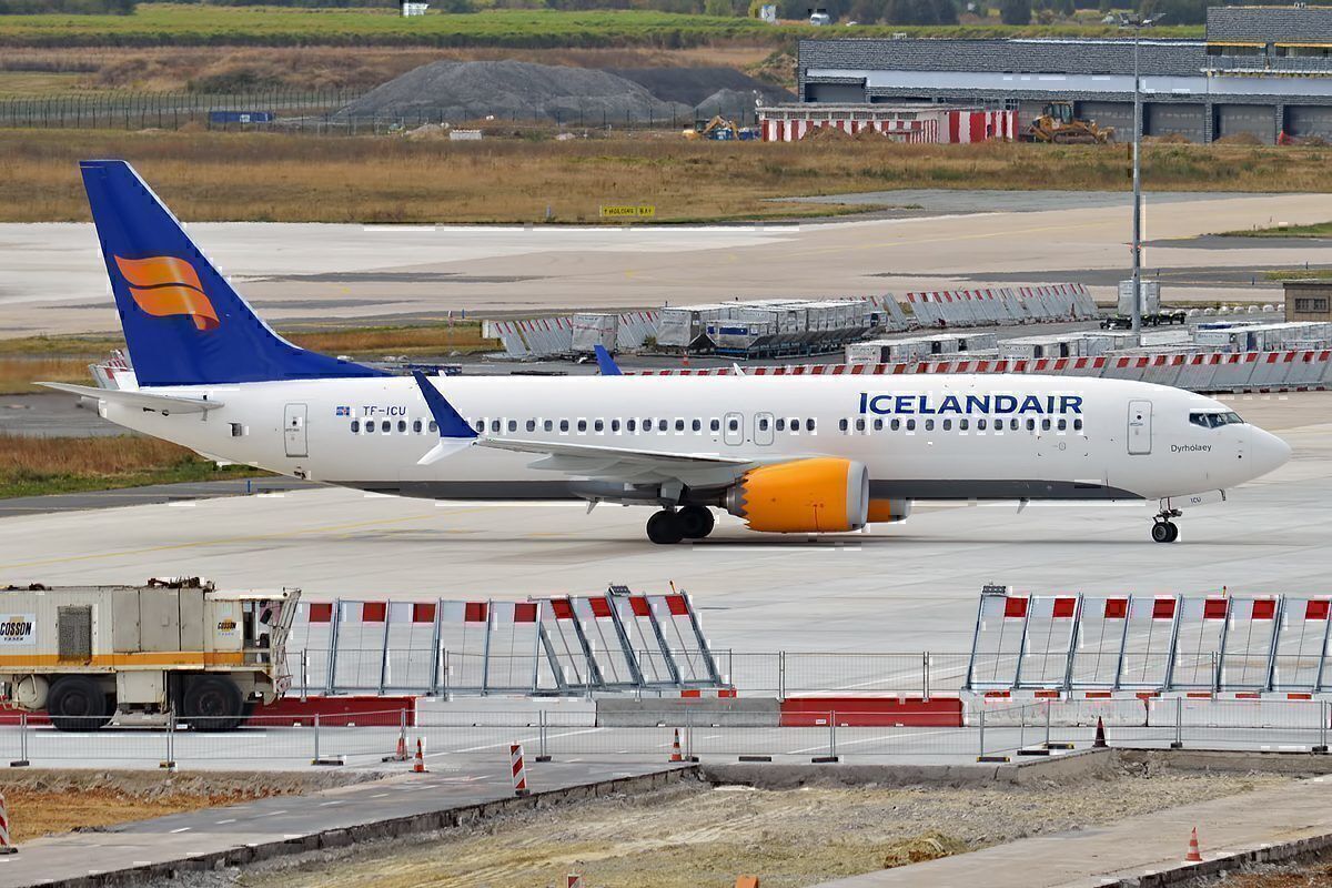 An Icelandair Boeing 737 MAX 8