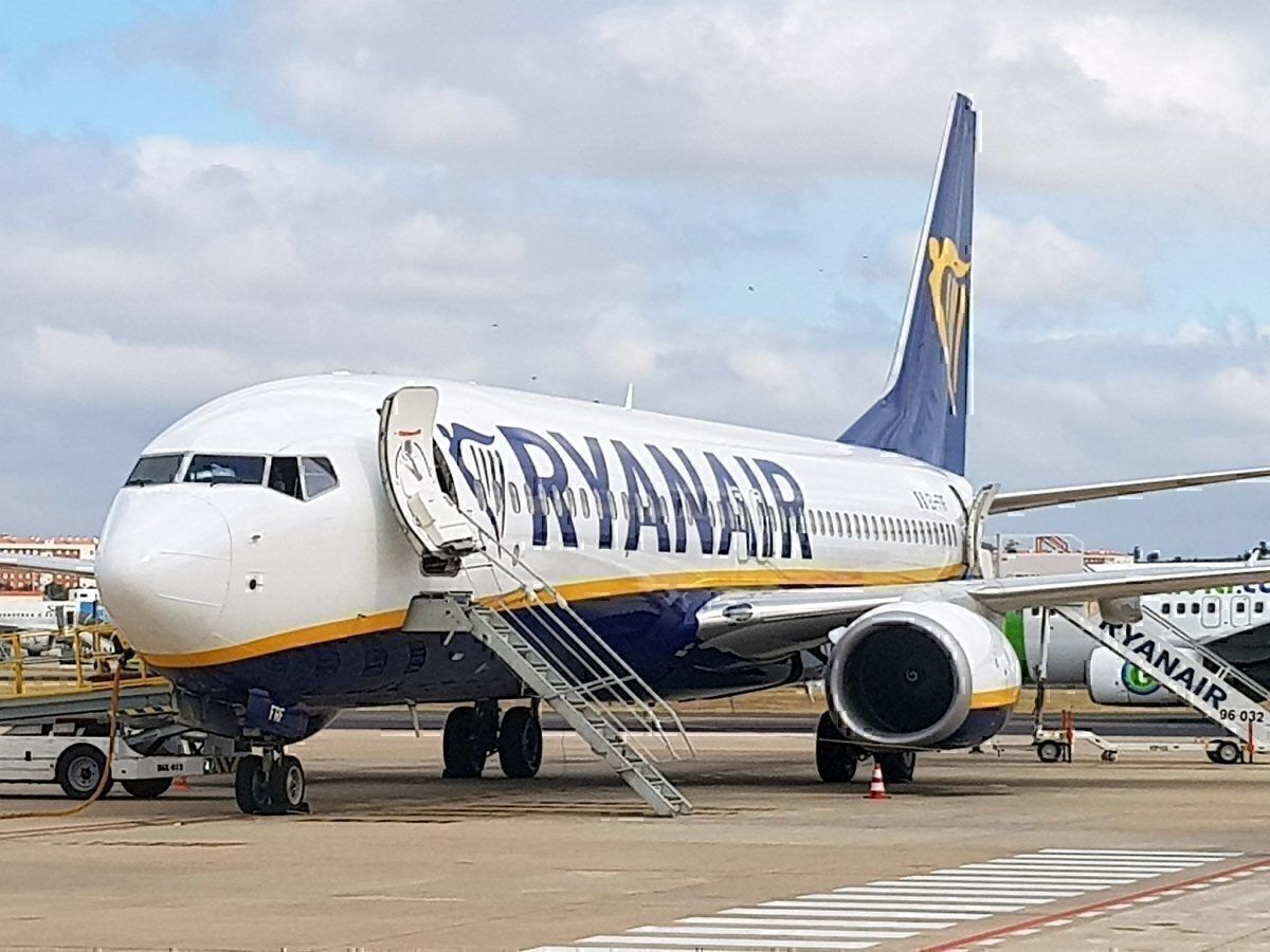 Ryanair - Flugzeug