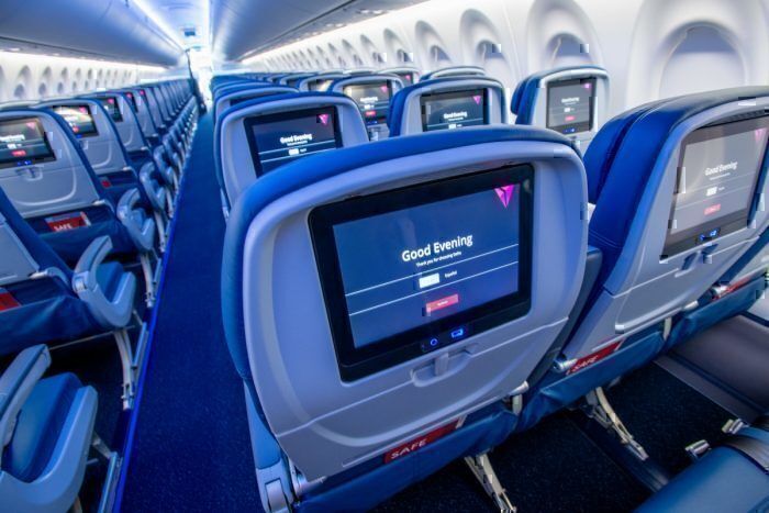 Delta Air Lines economy class