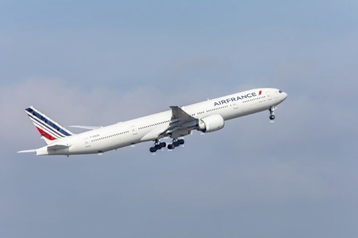 Air France jet take-off