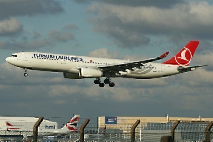 A Turkish Airlines Airbus A330