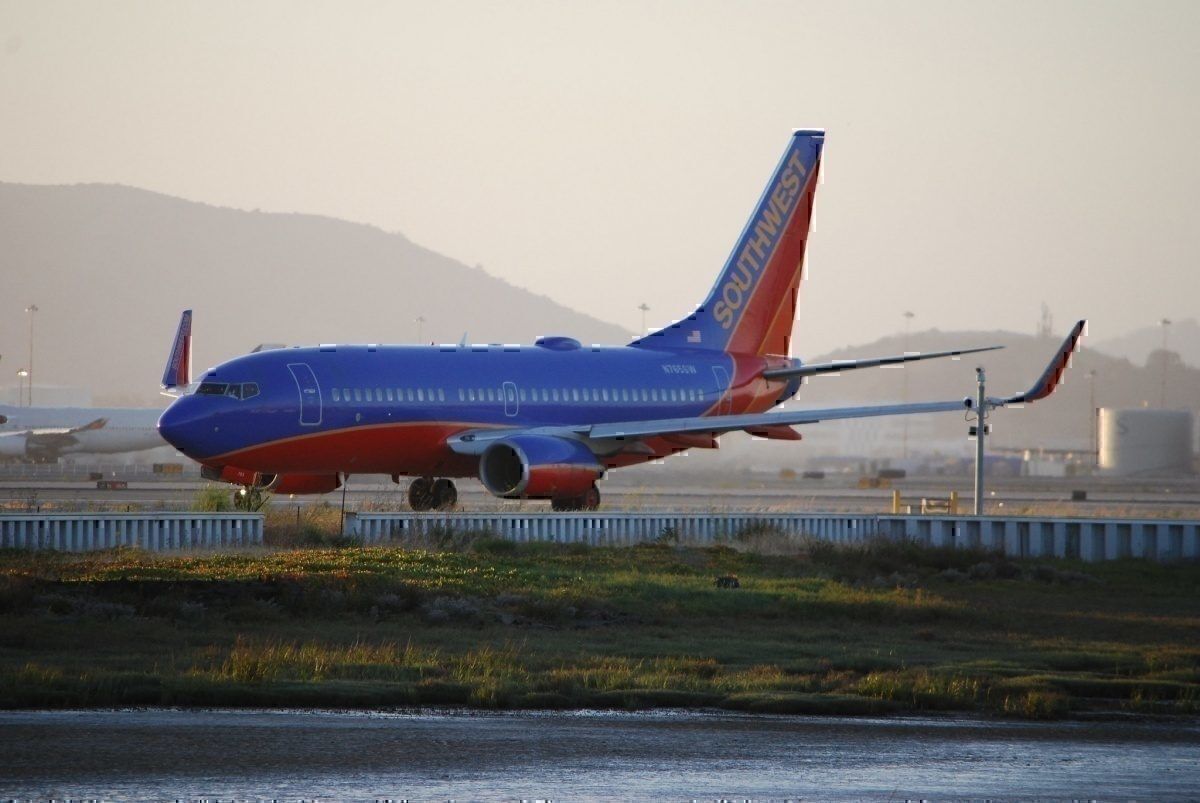 A Southwest Airlines Boeing 737 NG