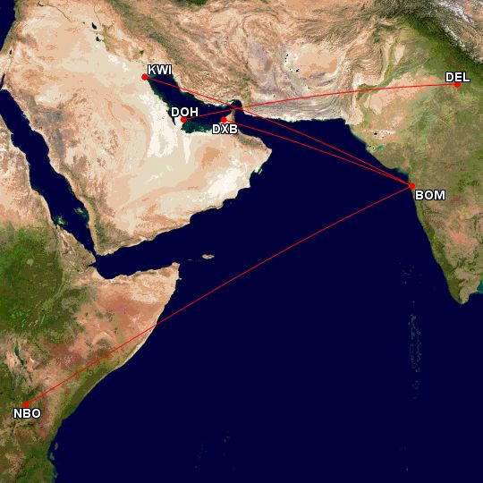 Air India new routes