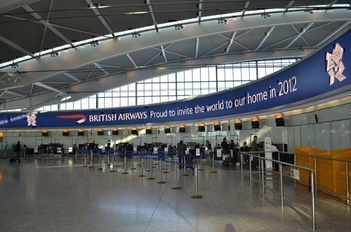 BAs terminal at Heathrow