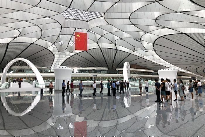 Beijing Daxing, New Beijing Airport, China United Airlines
