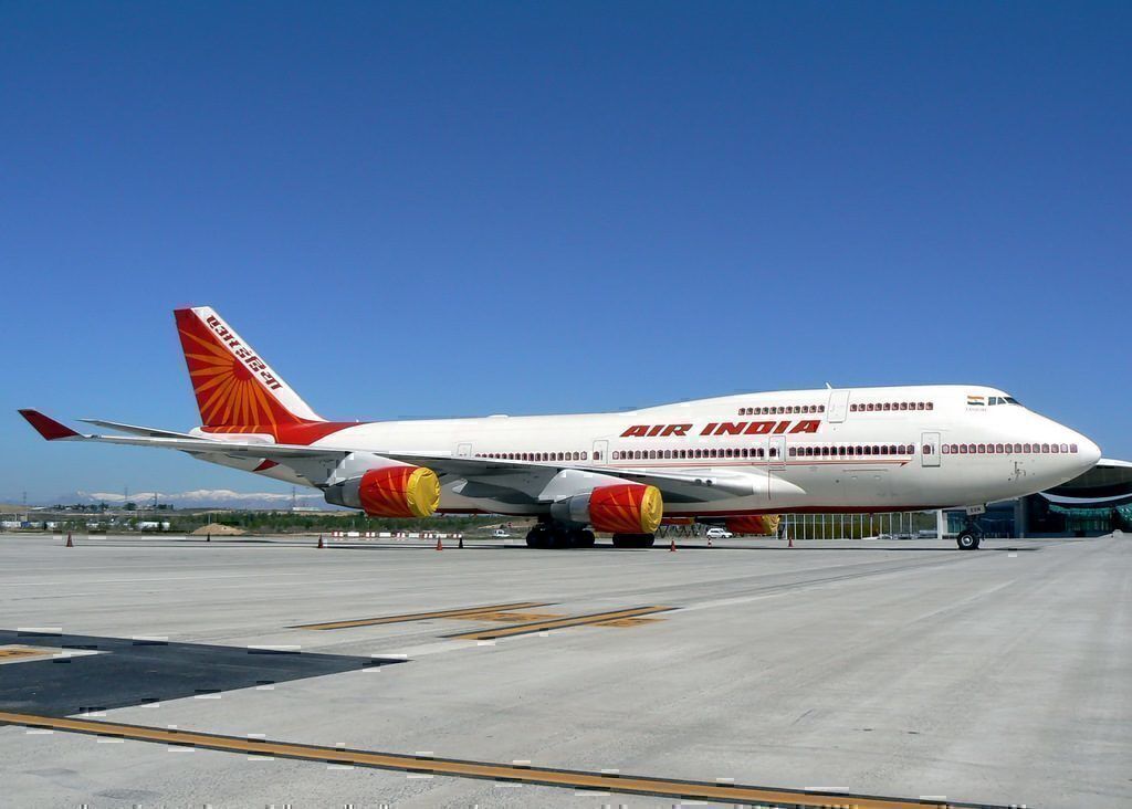 air india plane