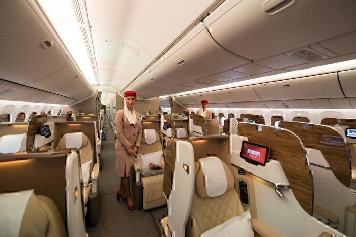 Emirates Airlines new business class