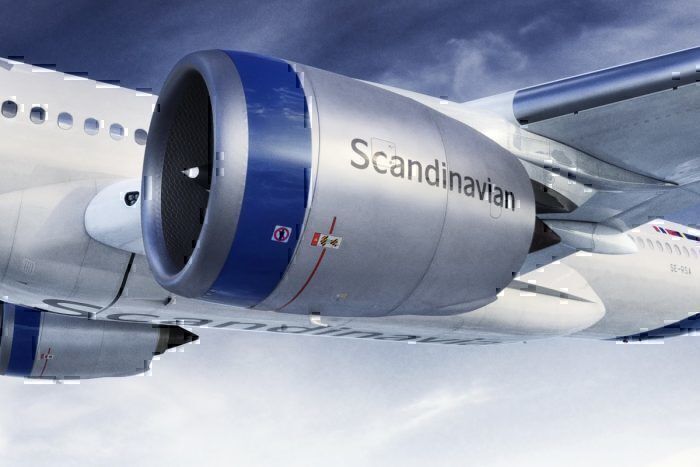 SAS jet in flight concept