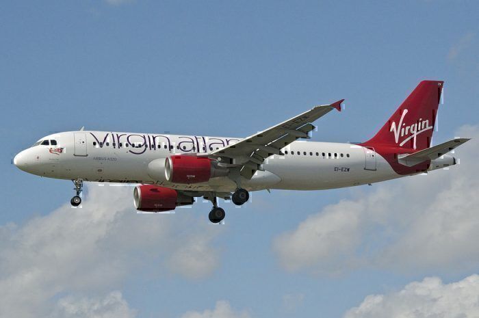 Virgin Atlantic little red