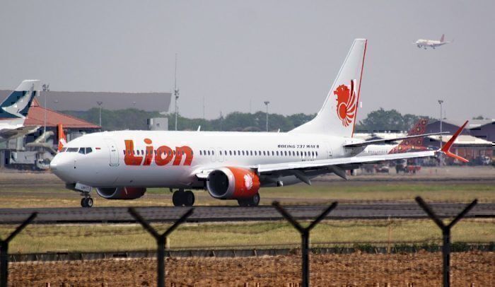 A Lion Air Boeing 737 MAX