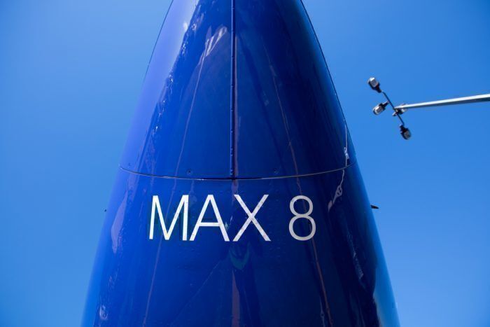 Southwest Airlines MAX nose