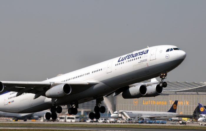 Lufthansa, Airbus A340, Engine Stall