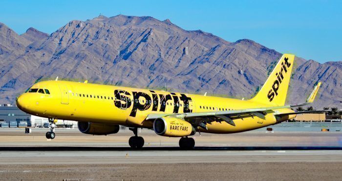 A Spirit Airlines Airbus A321