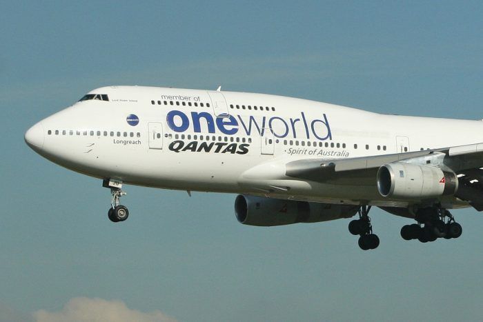 Qantas, Rolls Royce, Boeing 747