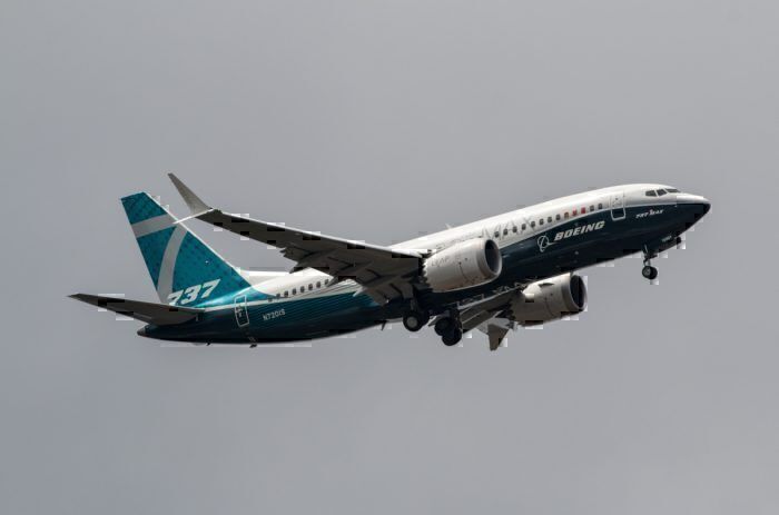 A Boeing 737 MAX